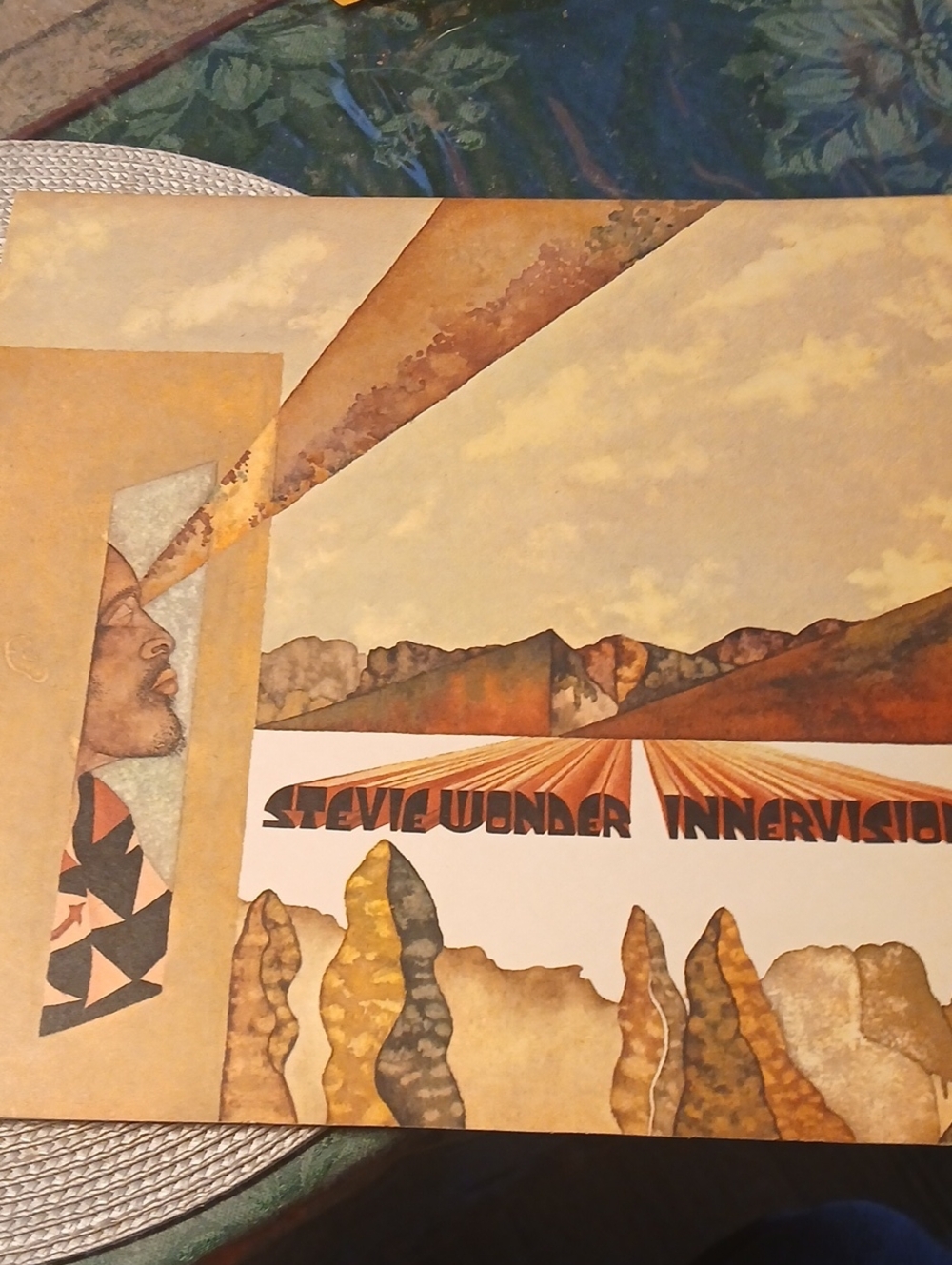 Stevie Wonder Innervisions Vinyl Album 1973